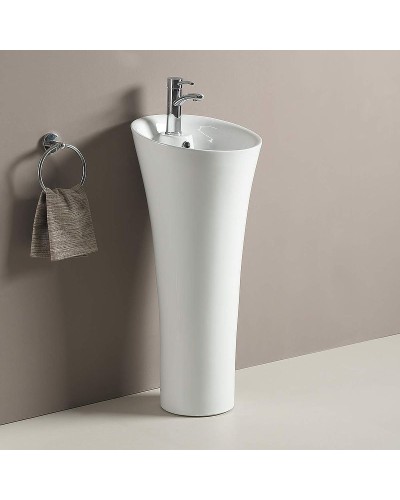 Раковина WeltWasser Leerbach 4141 GL-WT 41 10000008707 Белый глянец