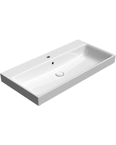 Раковина GSI Nubes 100 9623111 Белая