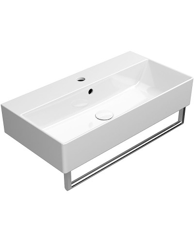 Раковина GSI Kube X 70 9455111 Белая