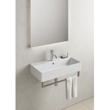 Раковина GSI Kube X 70 9455111 Белая