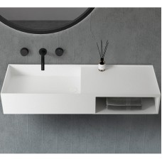 Раковина Abber Stein 120 AS2649-1.2 Белая матовая