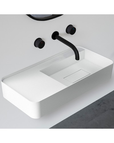 Раковина Abber Stein 80 AS2627-0.8 Белая матовая