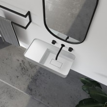 Раковина Abber Stein 80 AS2627-0.8 Белая матовая