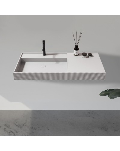 Раковина Abber Stein 120 AS2628 Белая матовая