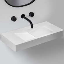 Раковина Abber Stein 100 AS2641 Белая матовая