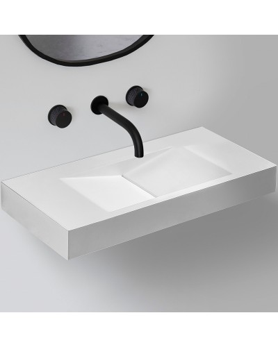 Раковина Abber Stein 100 AS2641 Белая матовая