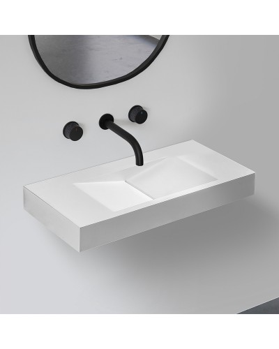 Раковина Abber Stein 100 AS2641 Белая матовая