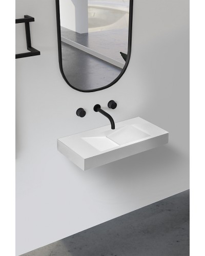 Раковина Abber Stein 100 AS2641 Белая матовая