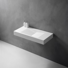 Раковина Abber Stein 100 AS2641 Белая матовая