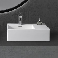 Раковина Abber Stein 56 L AS2644 L Белая матовая