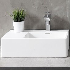 Раковина Abber Stein 56 R AS2644 R Белая матовая