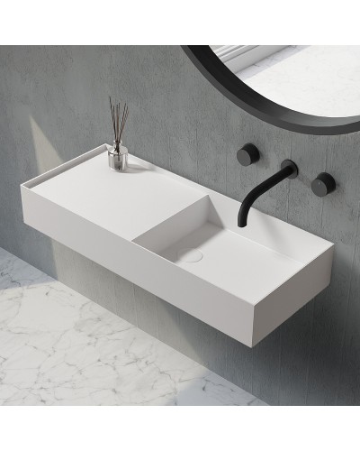 Раковина Abber Stein 80 AS2648 Белая матовая