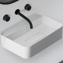 Раковина Abber Stein 50 AS2626 Белая матовая