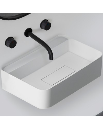 Раковина Abber Stein 50 AS2626 Белая матовая