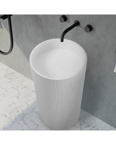 Раковина Abber Stein 50 AS2501-H Белая матовая