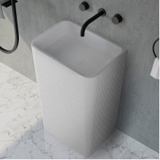 Раковина Abber Stein 50 AS2505-H Белая матовая