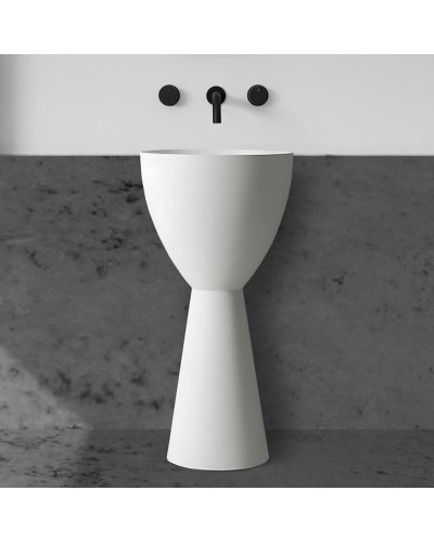 Раковина Abber Stein 45 AS2507 Белая матовая