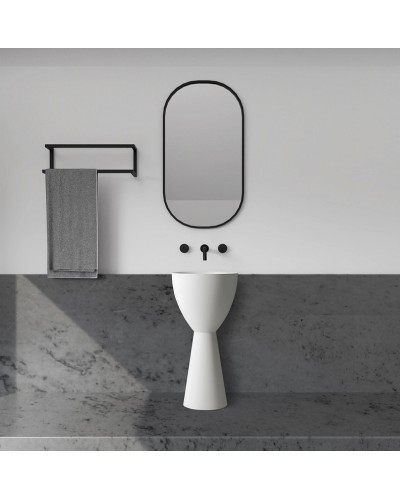 Раковина Abber Stein 45 AS2507 Белая матовая