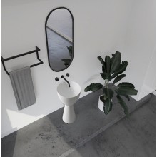 Раковина Abber Stein 45 AS2507 Белая матовая