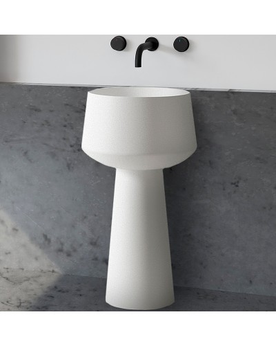 Раковина Abber Stein 50 AS2508 Белая матовая