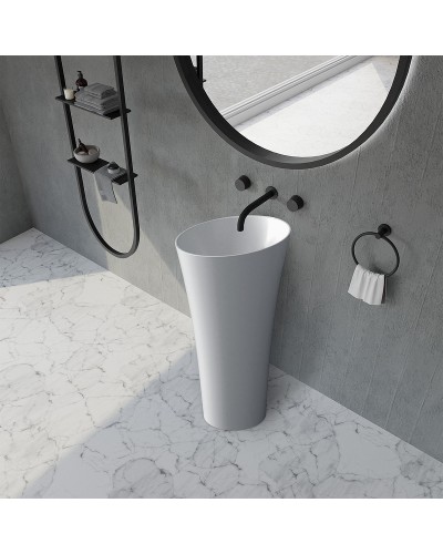 Раковина Abber Stein 50 AS2509 Белая матовая