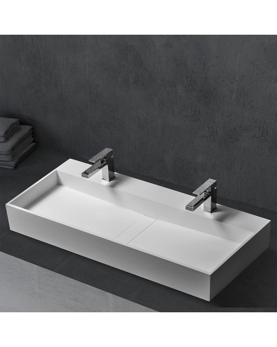 Раковина Abber Stein 120 AS2642 Белая матовая