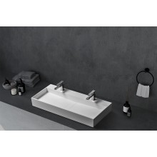 Раковина Abber Stein 120 AS2642 Белая матовая