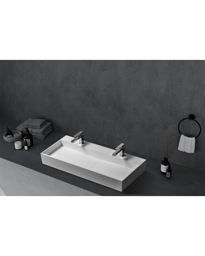 Раковина Abber Stein 120 AS2642 Белая матовая