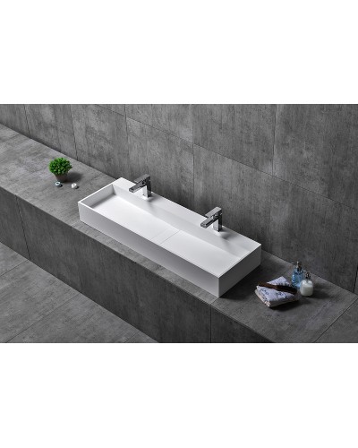 Раковина Abber Stein 120 AS2642 Белая матовая