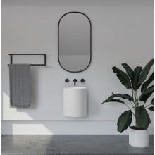 Раковина Abber Stein 42 AS2624 Белая матовая