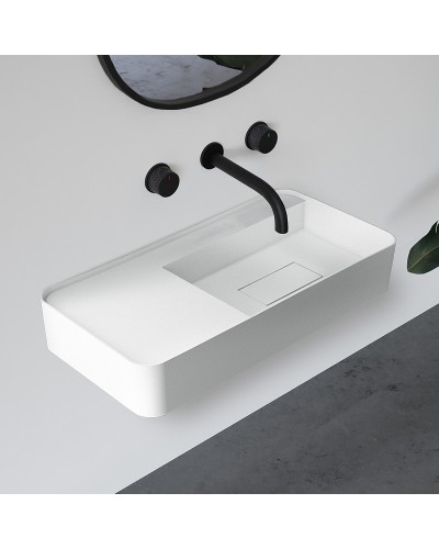 Раковина Abber Stein 120 AS2627-1.2 Белая матовая