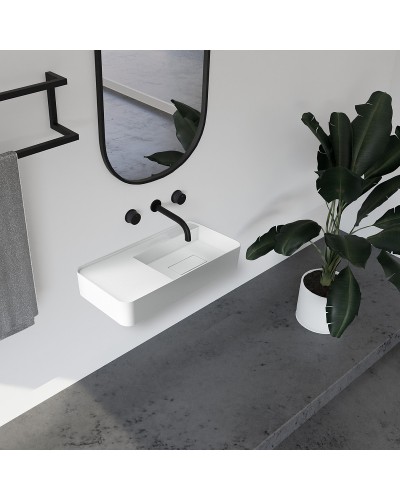 Раковина Abber Stein 120 AS2627-1.2 Белая матовая