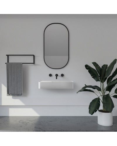 Раковина Abber Stein 120 AS2627-1.2 Белая матовая