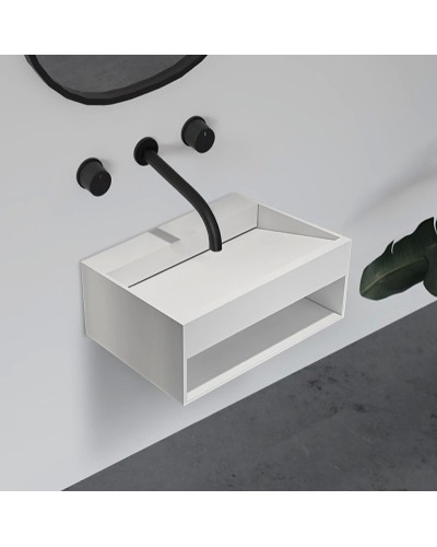 Раковина Abber Stein 60 AS2645-0.6 Белая матовая