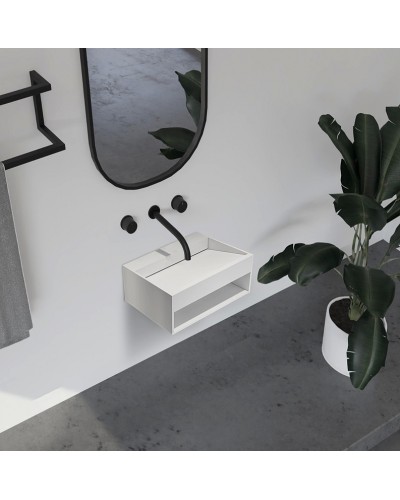 Раковина Abber Stein 80 AS2645-0.8 Белая матовая