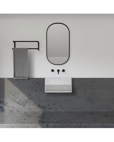 Раковина Abber Stein 80 AS2645-0.8 Белая матовая