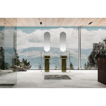 Раковина Abber Kristall 45 AT2702Vesuvian-H Оливковая