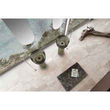 Раковина Abber Kristall 45 AT2702Vesuvian Оливковая