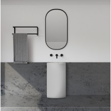 Раковина Abber Stein 45 AS2506-H Белая матовая