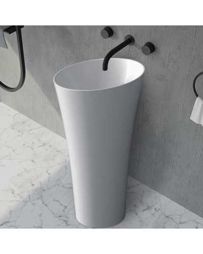 Раковина Abber Stein 50 AS2509-H Белая матовая