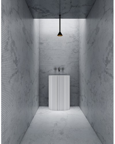 Раковина Abber Stein 58 AS2551-H Белая матовая