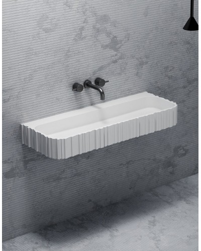 Раковина Abber Stein 100 AS2652-1.0 Белая матовая