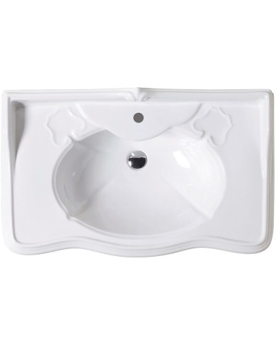 Раковина Azzurra Jubilaeum 91 JULP0905500MBI/(JUB200/90 bi)x1 Белая