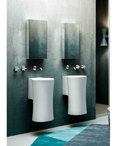 Раковина Azzurra Nativo 35 LALS035370NM/(NAT200/1 bi)x1 Белая