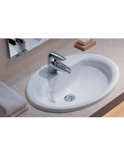 Раковина Jacob Delafon Patio 56 E4155-00 Белая