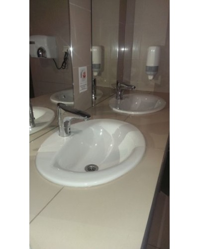 Раковина Jacob Delafon Patio 56 E4155-00 Белая