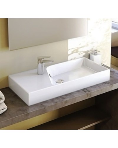 Раковина Jacob Delafon Rythmik 80 EXP112-Z-00 Белая