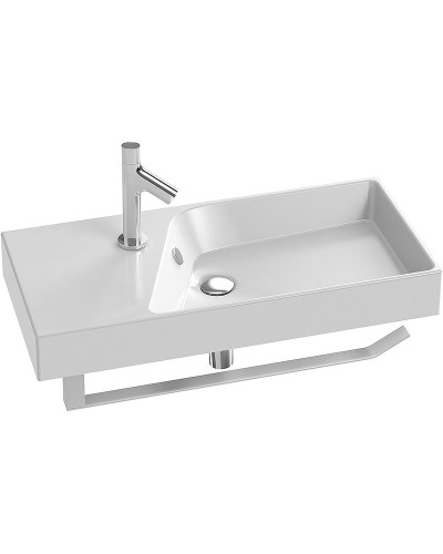 Раковина Jacob Delafon Rythmik 80 EXP112-Z-00 Белая