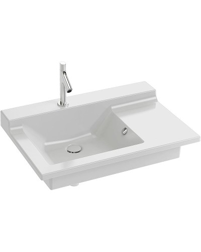 Раковина Jacob Delafon Soprano 80 EXL122-00 Белая