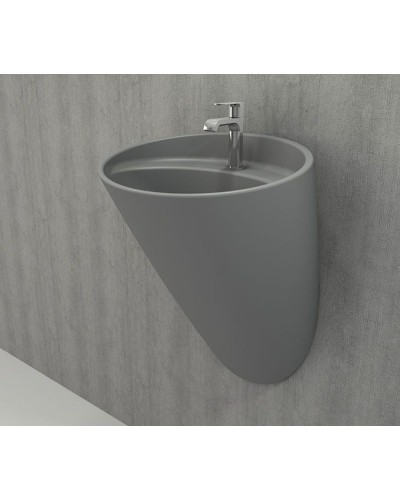 Раковина Bocchi Venezia 55 1083 Серая матовая